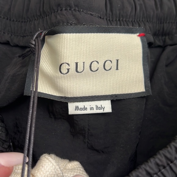 💯% Auth Gucci Men’s Shorts - NWT Nylon - Picture 3 of 9